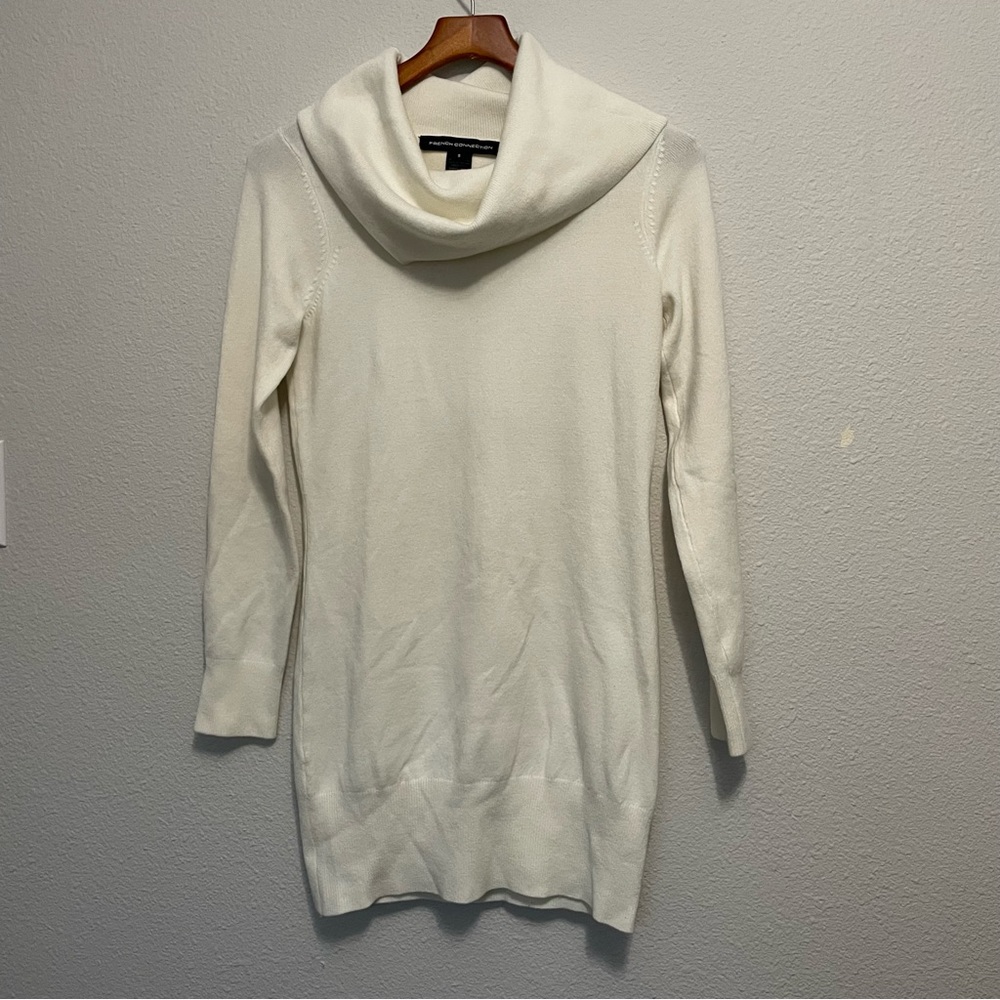 French Connection Cowl Neck Sweater Dress